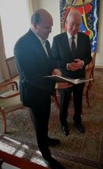 Vljudnostni obisk veleposlanika Kraljevine Nizozemske 2